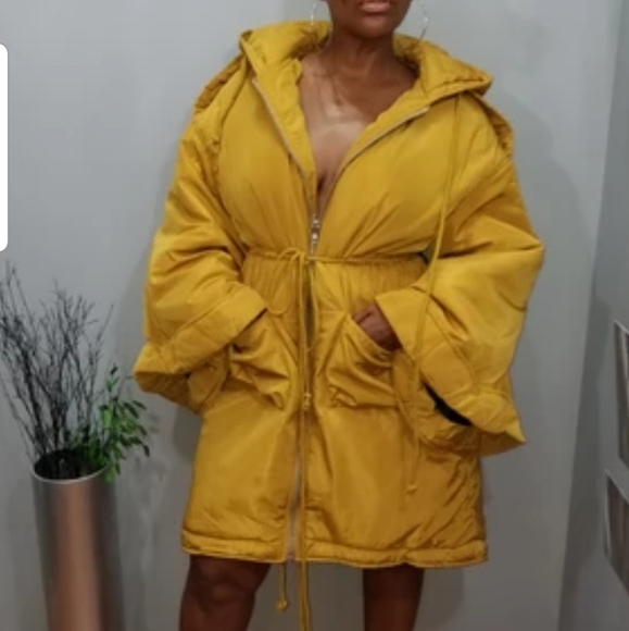 Wide sleeves coat Worn once  size large - Picture 2 of 4